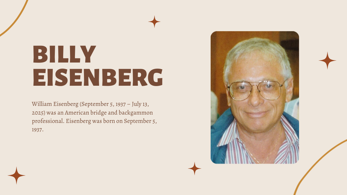 Remembering Billy Eisenberg: A Legend of the Game