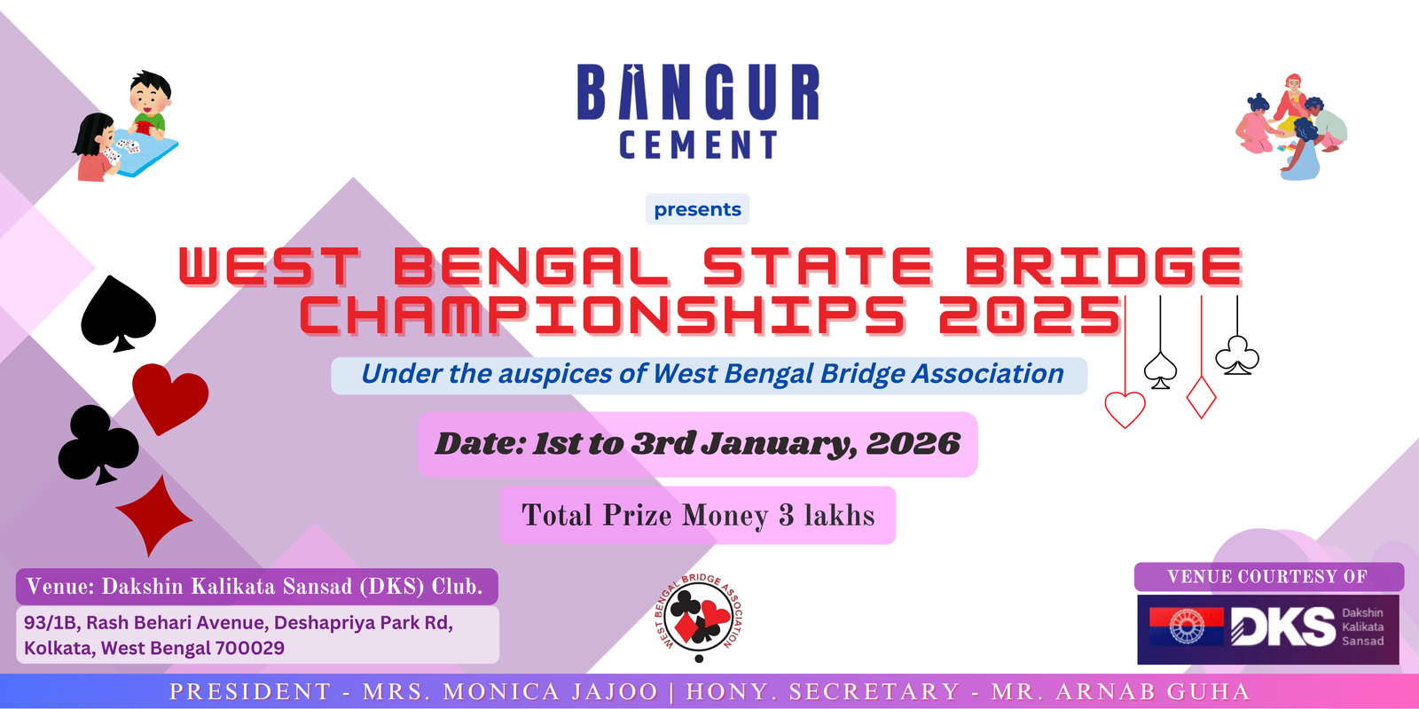 West Bengal State Bridge Championships Conclude with a Thrilling Finale